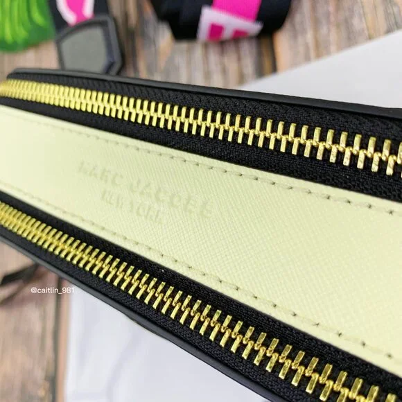 Marc Jacobs The Mixed Media Snapshot Crossbody Bag - Picture 6 of 9